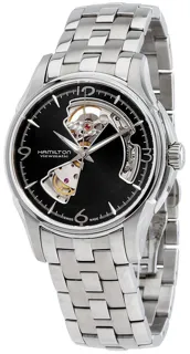 Hamilton Jazzmaster Open Heart H32565135 Stainless steel Black