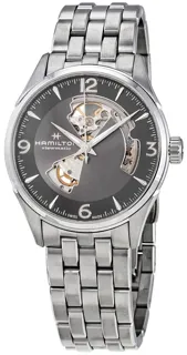 Hamilton Jazzmaster Open Heart H32705181 Stainless steel Gray