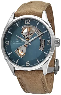 Hamilton Jazzmaster Open Heart H32705842 Stainless steel Blue