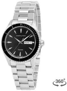 Hamilton Jazzmaster H37511131 Stainless steel Black