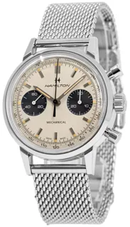 Hamilton Intra-Matic H38429110 Stainless steel White