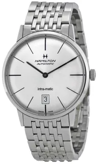 Hamilton Intra-Matic H38455151 Stainless steel Silver