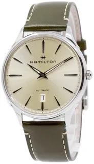 Hamilton Jazzmaster Thinline H38525811 Stainless steel White