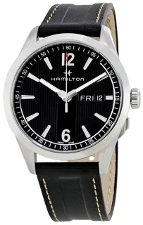 Hamilton Broadway Day Date H43311735 Stainless steel Black