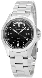 Hamilton Khaki Field H64455133 Stainless steel Black