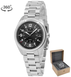 Hamilton Khaki Field H68551933 Stainless steel Black