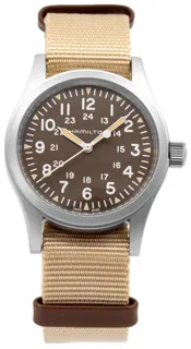 Hamilton Khaki Field H69439901 Stainless steel Brown