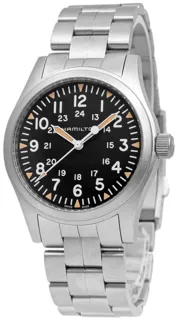 Hamilton Khaki Field H69529133 Stainless steel Black