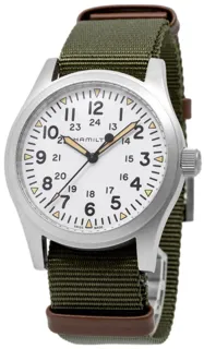 Hamilton Khaki Field H69529913 Stainless steel White