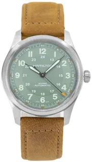 Hamilton Khaki Field H70205860 Titanium Green