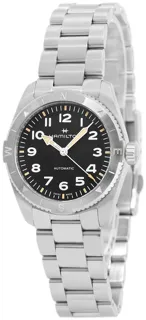 Hamilton Khaki Field H70225130 Stainless steel Black