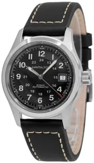 Hamilton Khaki Field H70455733 Stainless steel Black