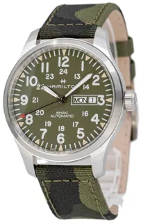 Hamilton Khaki Field H70535061 Stainless steel Green