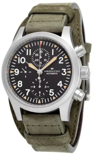 Hamilton Khaki Field H71706830 Stainless steel Black