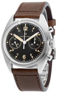 Hamilton Khaki Aviation H76409530 Stainless steel Black