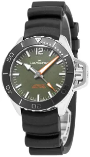 Hamilton Khaki Navy H77455360 Stainless steel Green