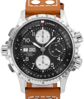 Hamilton Khaki Aviation H77616533 Stainless steel Black