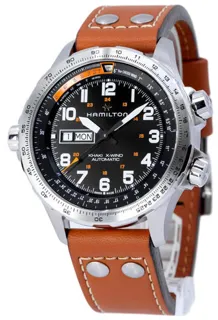 Hamilton Khaki X-Wind H77755533 Stainless steel Black