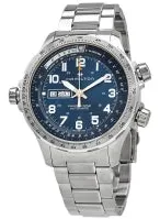 Hamilton Khaki Aviation H77765141 Stainless steel Blue