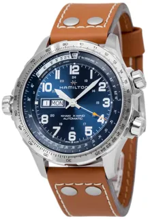 Hamilton X-Wind H77765541 Stainless steel Blue