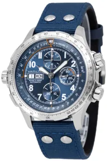 Hamilton Khaki Aviation H77906940 Stainless steel Blue