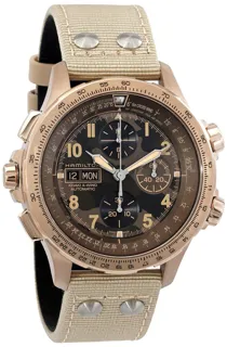 Hamilton Khaki Aviation H77916920 Stainless steel Brown