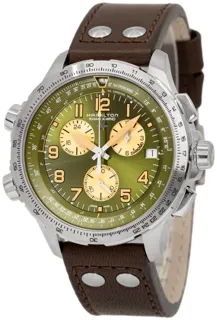 Hamilton Khaki Aviation H77932560 Stainless steel Green