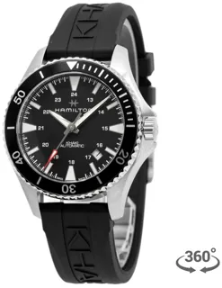 Hamilton Khaki Navy H82335331 Stainless steel Black