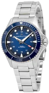 Hamilton Khaki Navi Scuba H82505140 Stainless steel Blue