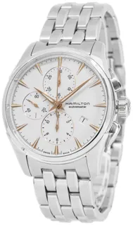 Hamilton Jazzmaster Auto Chrono H32586111 42mm Stainless steel White