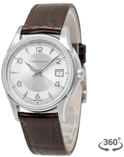 Hamilton Jazzmaster H32411555 38mm Stainless steel Silver