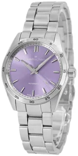 Hamilton Jazzmaster H36105170 Stainless steel purple