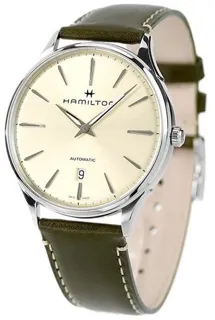 Hamilton Jazzmaster Thinline H38525811 46mm Stainless steel White