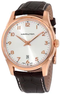 Hamilton Jazzmaster Thinline H38541513 Rose gold White