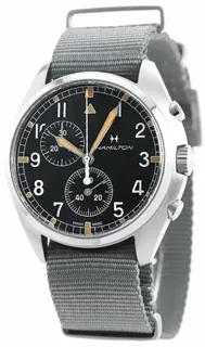 Hamilton Khaki Aviation H76522931 Stainless steel Black