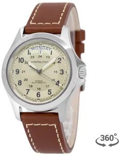 Hamilton Khaki Field H64455523 Stainless steel Beige