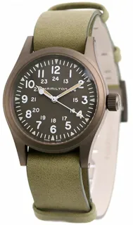 Hamilton Khaki Field H69449861 Stainless steel Green