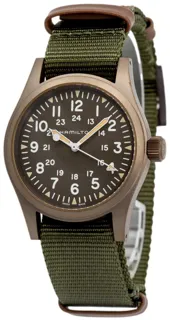 Hamilton Khaki Field H69449961 Stainless steel Green