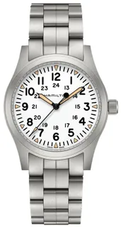 Hamilton Khaki Field H69529113 Stainless steel White