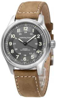 Hamilton Khaki Field H70545550 Titanium Black