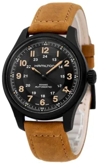 Hamilton Khaki Field H70665533 Titanium Black