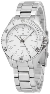 Hamilton Khaki Navy H82221110 Stainless steel White