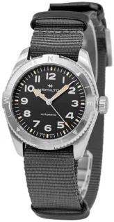 Hamilton Khaki Field H70225930 Stainless steel Black