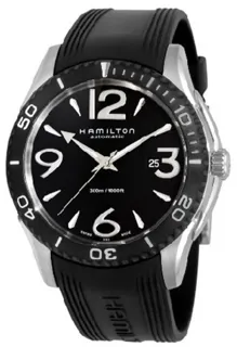 Hamilton Jazzmaster Seaview H37715335 Stainless steel Black