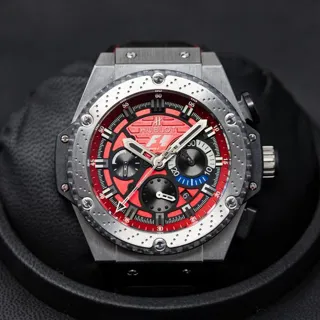 Hublot King Power 703.NQ.8512.HR.FTX12 48mm Titanium Red