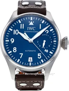 IWC Big Pilot IW500916 46.2mm Stainless steel Blue