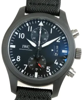 IWC Pilot Chronograph Top Gun IW388007 46mm Ceramic Black