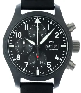 IWC Pilot Chronograph Top Gun IW389401 42mm Ceramic Black