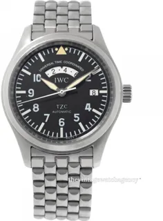 IWC Pilot IW325102 39mm Stainless steel Black