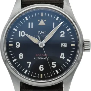 IWC Pilot IW326801 39mm Stainless steel Blue